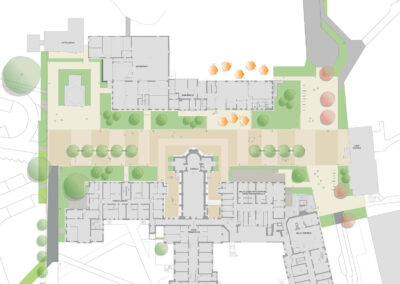 Lageplan Kapellenplatz Stift Tilbeck