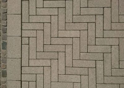 Detail Bodenbelag Kirchplatz St. Mauritz Münster